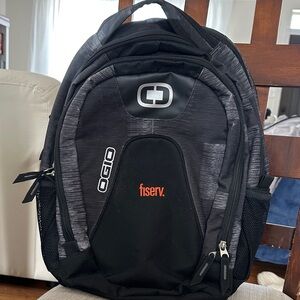 OGIO Black and Gray Men's Backpack